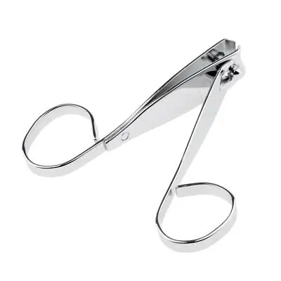 Nail Scissors Stainless  Clippers Manicure Cutter Easy Grip • £6.54