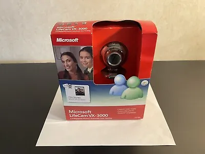 Microsoft LifeCam VX-3000 USB 2.0 Webcam Autofocus Camera - NEW SEALED • $10