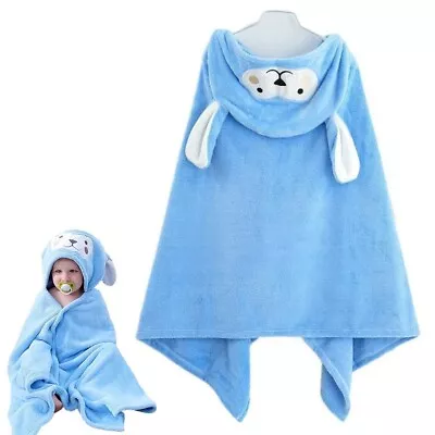 Premium Hooded Towels For Kids Childrens Beach Swimming Bath Towels With Hood • £10.74