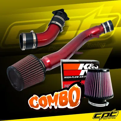 For 03-07 G35 3.5L V6 Automatic Red Cold Air Intake + K&N Air Filter • $131.96