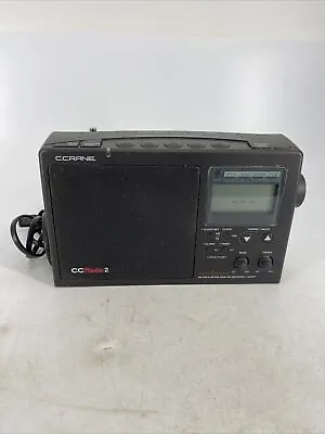 C.CRANE CC Radio 2 Twin Coil Ferrite AM/FM/2-Meter HAM/WX Reciever + Alert • $80.99