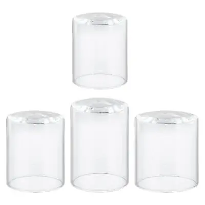 Glass Lamp Shade Cylinder Lampshade For Bedroom Cafe Chandelier Wall Sconces • £13.72