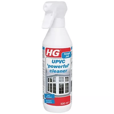 HG UPVC Cleaner Spray For Windows & Synthetic Frames 500ml (1 Spray) • £9.57