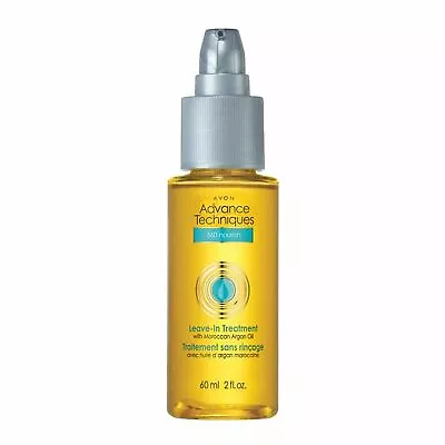 Avon Advance Techniques Moroccan Argan Oil Leave-In Treatment 2 Fl Oz • $13.99