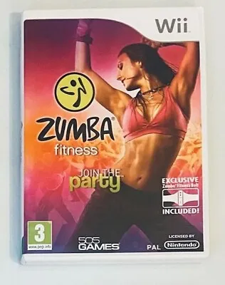 £4.99 • Buy Zumba Fitness - Nintendo Wii & Wii U Action Fitness Health Video Game Complete