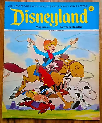 Vintage 1973 Disneyland Magazine #64 With Pecos Bill Cover • $6.99