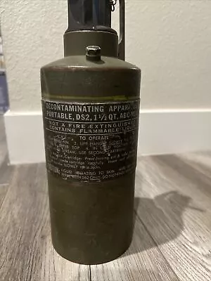 1963 US Army Chemical Corps Military Decontaminating Apparatus 4230-720-1618 #1 • $109.99