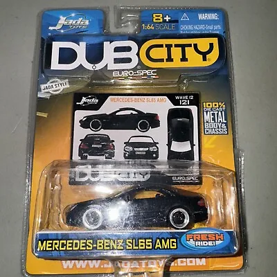 Jada Mercedes-Benz SL65 AMG V12 Biturbo Dub City Euro-Spec Collectible Car RR Bk • $9.99