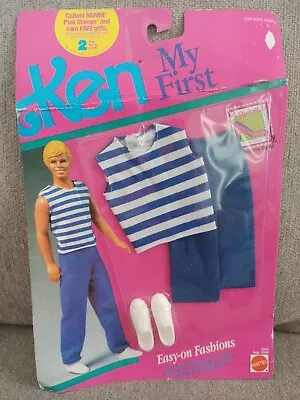 My First Ken: Easy-on Fashion (1990) • $15