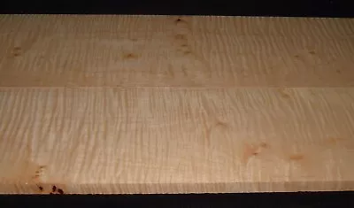 13/16x8x39 3/4x7x39 2 BD 4/4 Figured Tiger Curly Maple Lumber Board M-321 • $69