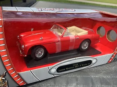 1958  ASTON MARTIN DB2-4 Mark III Red Diecast  Road  1:18 • $69.99