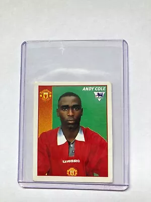 Merlin Premier League 1997 #296 - ANDY COLE - Manchester United Rare Sticker • £3.99