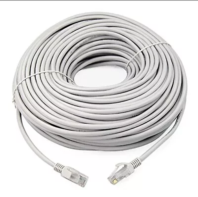 £20 • Buy External Outdoor CAT6 UTP PE Network RJ45 Cable Gigabit Ethernet CCTV POE 50m