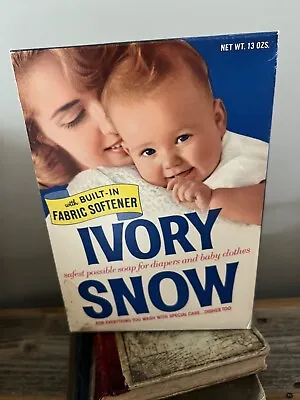 Vintage UNOPENED Ivory Snow Detergent 16 Ounces • $26