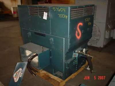 700 HP Westinghouse AC Electric Motor 3600 RPM Fr 5809HZ WPISB 4160 V EOK • $18500