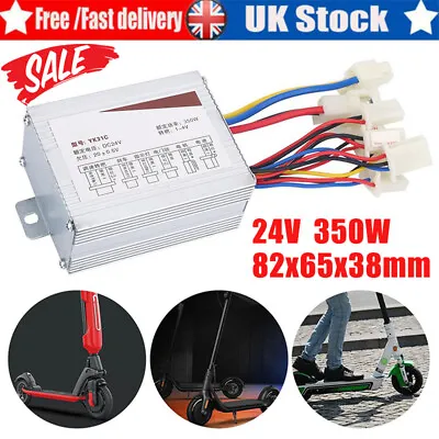 For E-Bike Electric Scooter 24V DC 350W Motor Brushed Speed Controller Box New • £16.12