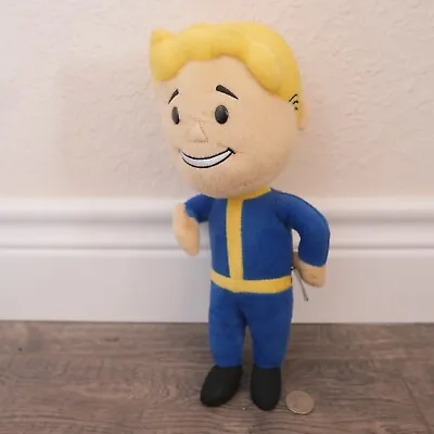 Rare 2015 Gaming Heads Fallout 3 Vault Tec Boy 101 Thumbs Up Plush Stuffed 12  • $43