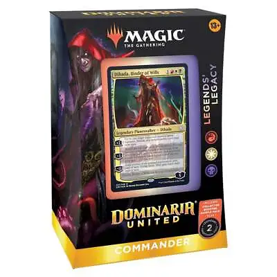 MTG Magic The Gathering Dominaria United Legends Legacy Commander Deck • $63.95