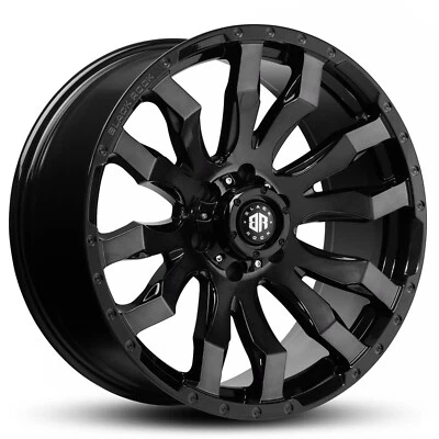 $1699 • Buy Holden Colorado 20 Inch Black Rock Vulcan Wheels Gloss Black Rims For Colorado