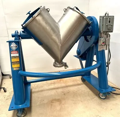 5 Cu.Ft. Patterson Kelley Twin Shell  V  Blender Stainless Steel • $14250