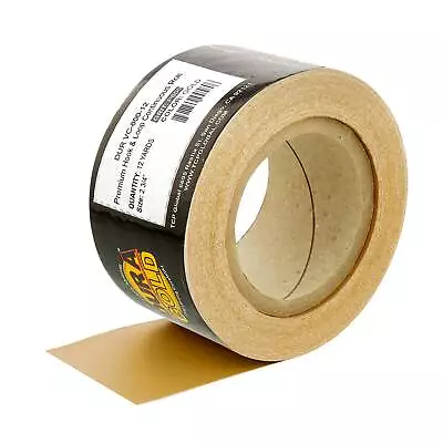 Dura-Gold 600 Grit Gold Longboard Sandpaper Roll 2-3/4  Wide 12yds Hook & Loop • $19.99