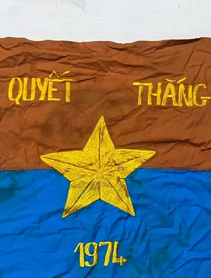 FLAG  VC Vietcong NVA NLF North VN Army Flag TO WIN In 1968 Year VIET CONG  Z • $39