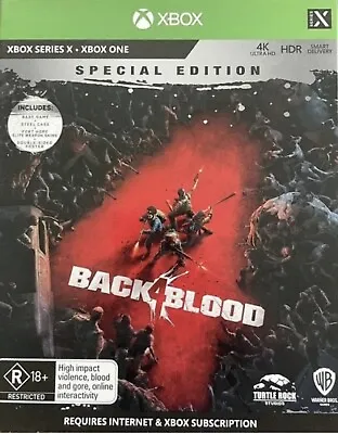 BACK 4 BLOOD -Special Edition (Xbox Series X - Xbox One) Brand New & Sealed • $36.95