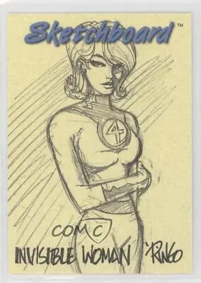 1998 SkyBox Marvel Creators Collection Yellow Invisible Woman #13 Sketch 7ut • $5.99