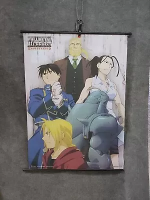 Fullmetal Alchemist Brotherhood Anime Wall Banner Laminated Poster 15x21  • $39.99