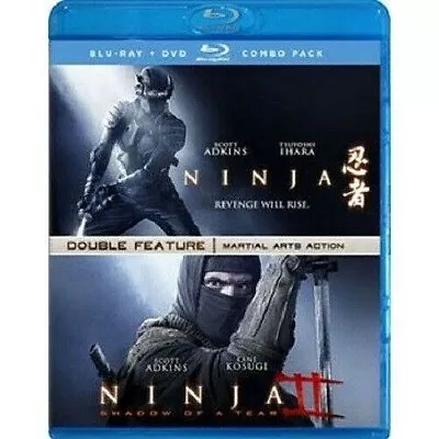  NINJA / NINJA 2  Martial Arts Double Feature BLU-RAY + DVD (2018) SCOTT ADKINS • $10.99