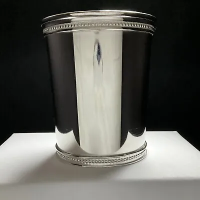 New Towle Silver-Plate Mint Julep Beaded Cup #11834 • $14.94