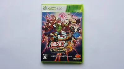 Marvel Vs Capcom 3 Fate Of Two Worlds Xbox 360 (Japan) NTSC-J Region Free • £8