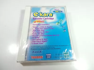 NEW E-Kara Karaoke Cartridge Volume 1 Hasbro 2000 Xavi TAKARA. DAICHI KOSHO • $9.95