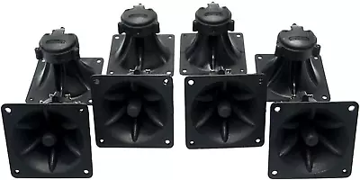 4 Pair Of 3.25  X 3.25  Piezo Tweeter Element DJ Speaker Car Audio Square Single • $33.99