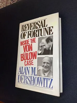 1st/1st Alan Dershowitz Reversal Of Fortune Trial Claus Von Bulow Newport RI • $49.99