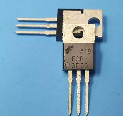 (2PCs) Transistor FQP3P50 Fairchild P-Channel 500 V 2.7A (Tc) TO-220-3 • $14