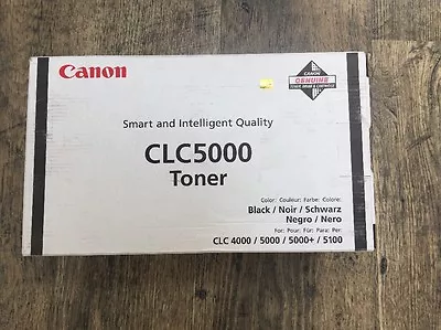 6601a002 Canon Clc5000 5000+ 5100 4000 Toner Black 10 6k • £9.99