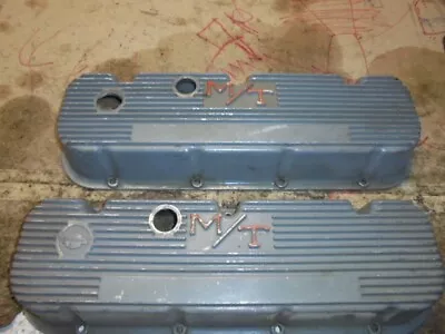 Aluminum Valve Covers BBC 103R-48B NASCAR ARCA IMCA KN NHRA IHRA Camaro Chevelle • $100