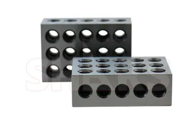 SHARS 1 MATCHED PAIR ULTRA PRECISION 1-2-3 123 BLOCK Set 23 HOLES NEW ^] • $15.50