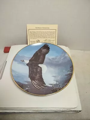 Wings Of Wonder Fingerhut Collector Plate Mario F Fernandez Limited Edition COA • $14.99