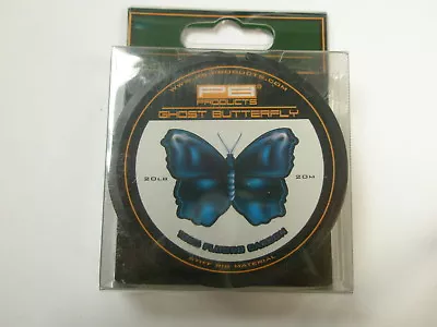 £11.99 • Buy PB Products Ghost Butterfly 20lb 20m Flourocarbon Carp Fishing