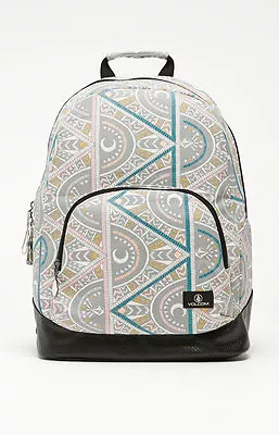 New Volcom School Yard Canvas Book Bag Backpack • $43.95