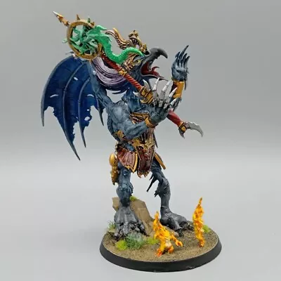 Warhammer Demon Prince Of Tzeentch 40k AoS Chaos Daemon Lord Of Change OOK • £45