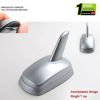 £6.95 • Buy Silver BMW  Style Shark Fin Static Aerial Dummy Antenna