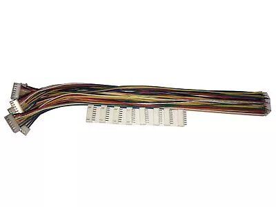 8 SETS JST XH 2.5MM 7 Pin Female Single Connector With Wires 300MM 1007 26AWG • $15.99