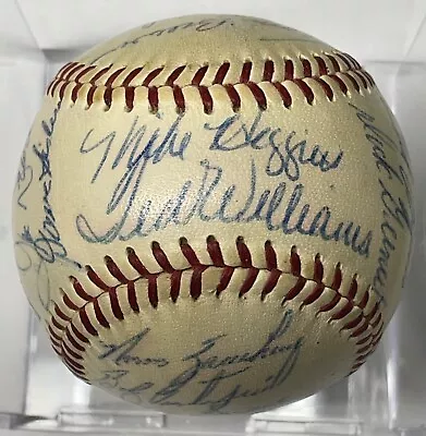1955-1957 Red Sox Autographed Baseball GM0001 • $599
