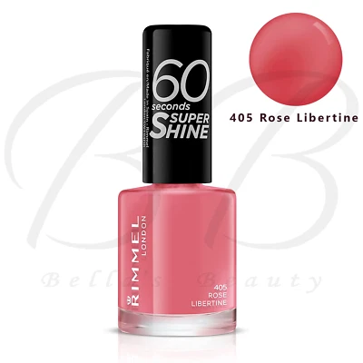 £4.95 • Buy RIMMEL 60 SECONDS Nail Polish / Varnish 8ml Super Shine *CHOOSE YOUR SHADE*