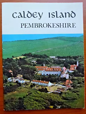 CALDEY ISLAND & CALDEY ABBEY PEMBROKESHIRE - SOUVENIR GUIDEBOOK 1970s • £2.99