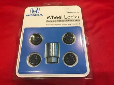 Genuine Honda Accord Civic Acura Black Exposed Wheel Lug Nut Lock Set Mcgard • $50