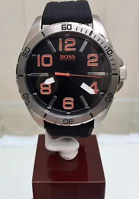 Genuine HUGO BOSS Designer Watch Mens Easy To Read Rubber Silicone Strap (B3) • £62.99